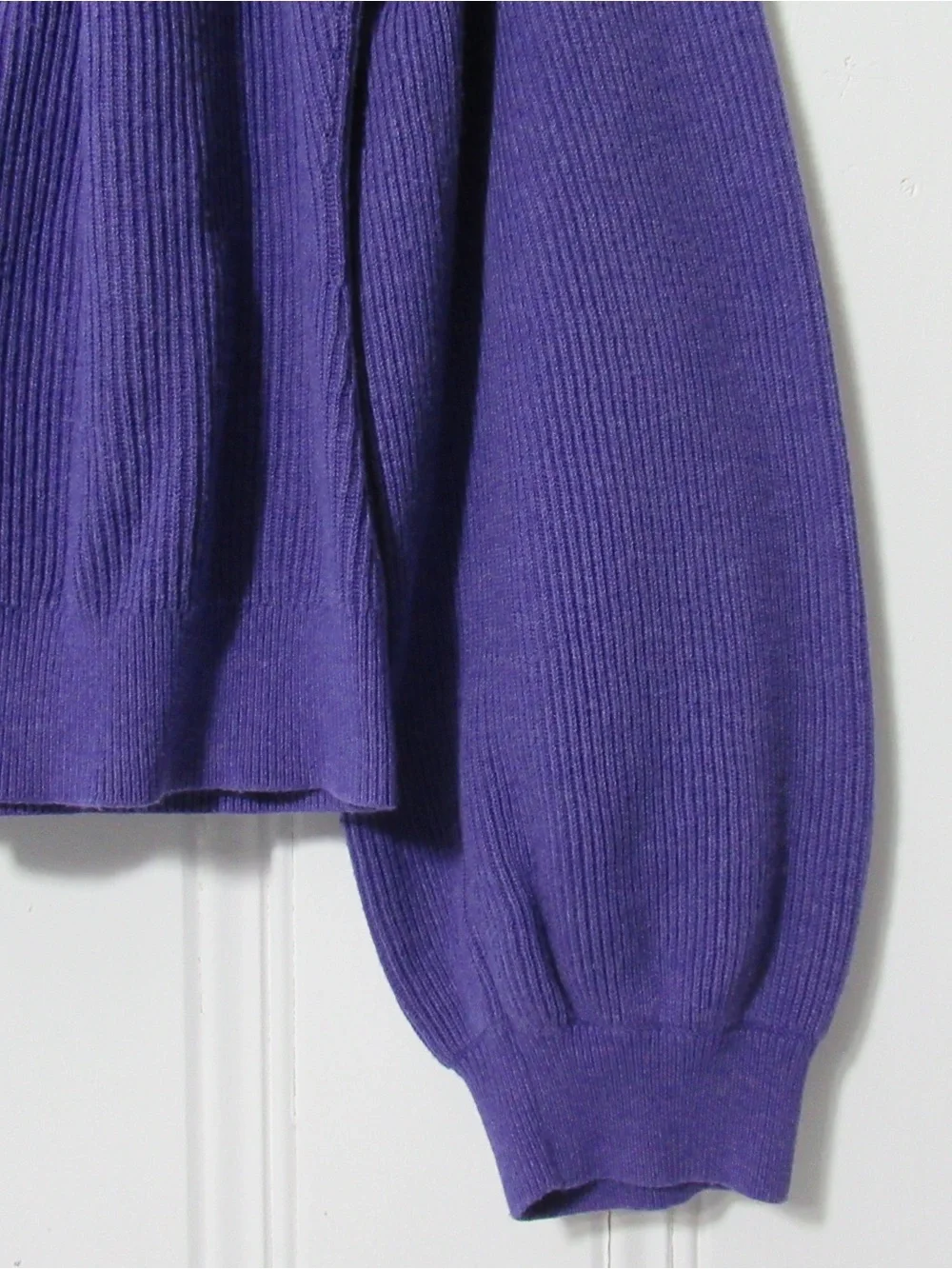 CAbi French Violet Purple Sunday Cardigan  Size Large